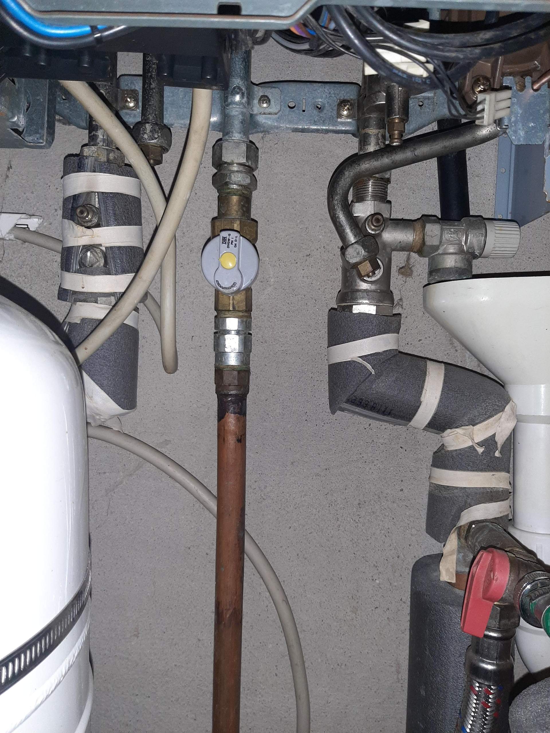 Heizung Vaillant VC 256 Wasser nachfüllen? (Wärme, Sanitär, Therme)