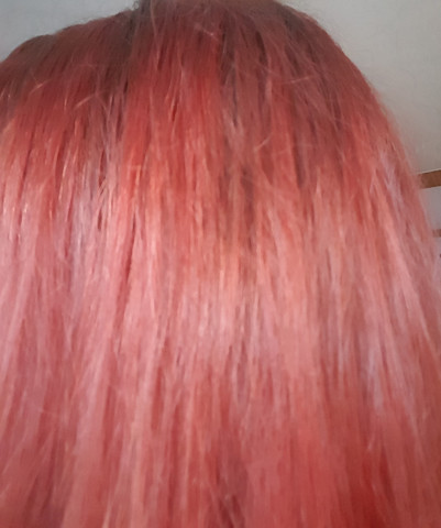 Hellrote Haare zu rot/lila färben?