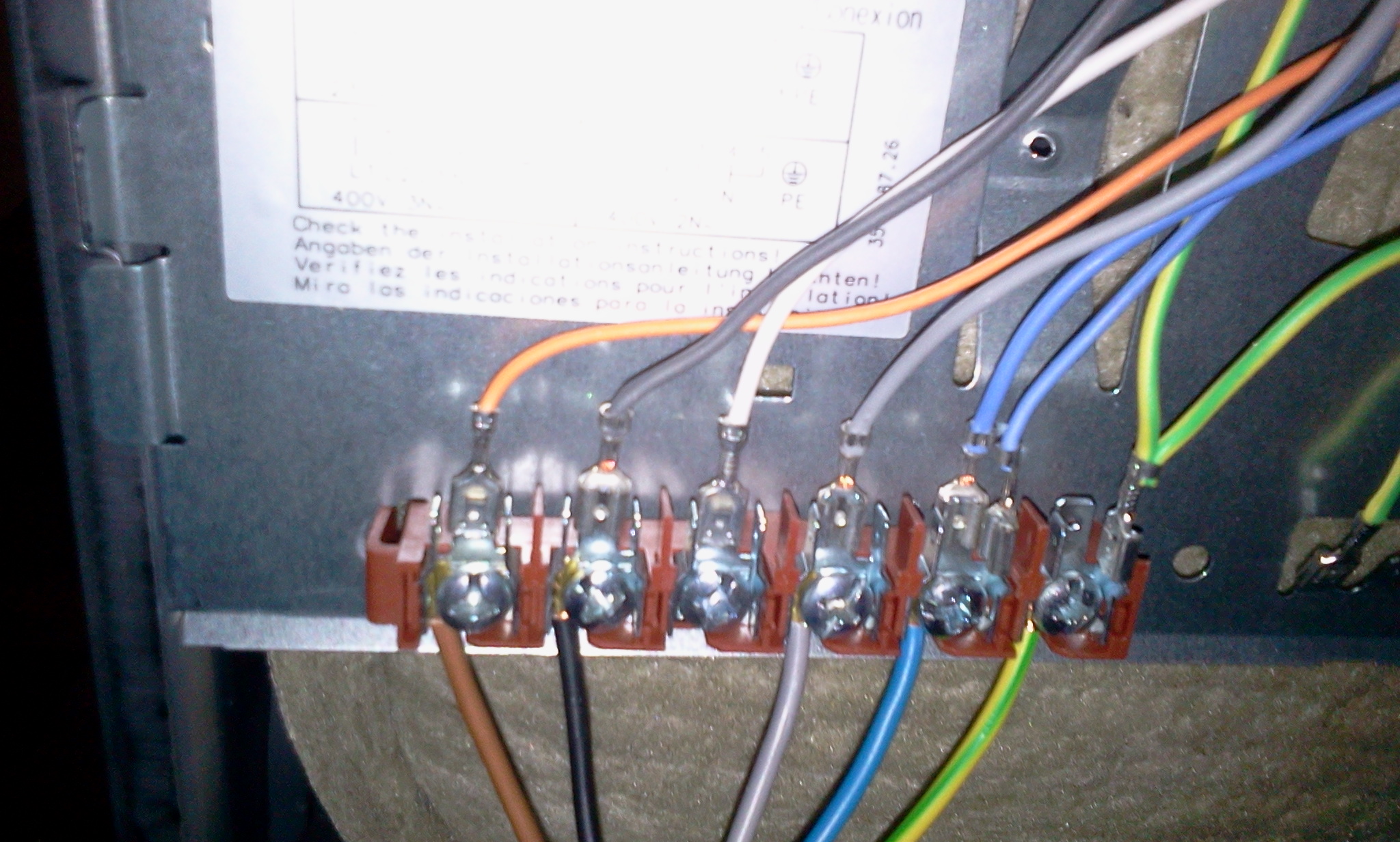 Herd anschließen (Kabel zu viel?) (Küche)