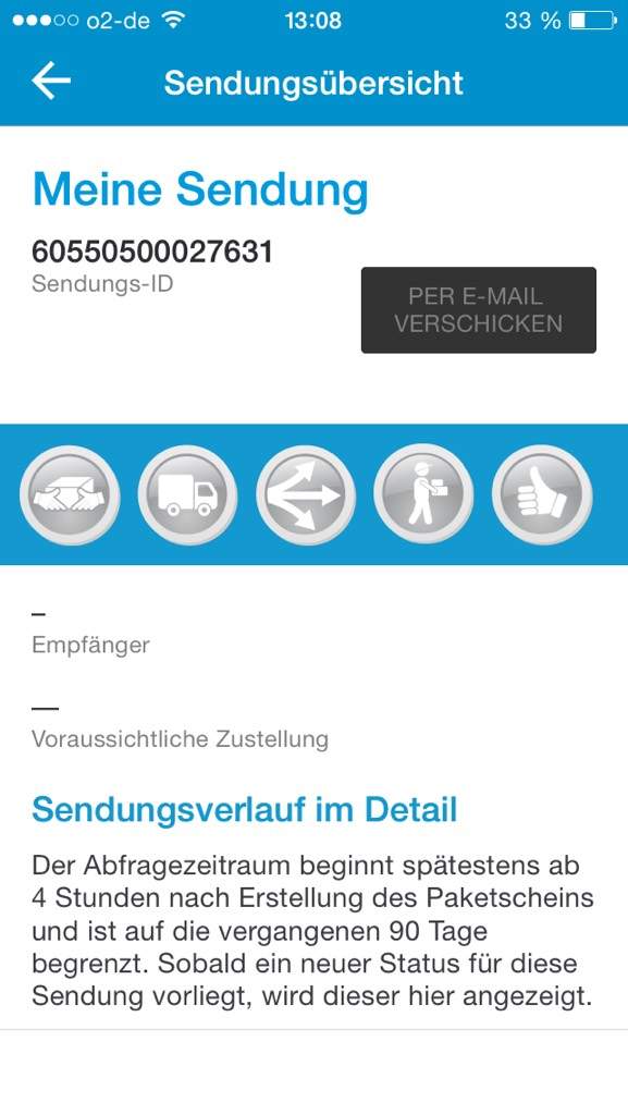 Hermes Sendeverfolgung funktioniert nicht. (Paketverfolgung) Hermes Sendeverfolgung funktioniert nicht. (Paketverfolgung)