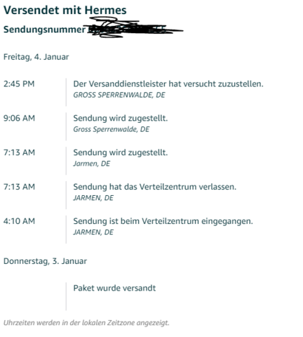 Hermes Verarscht Seine Kunden Eure Meinung Erfahrungen Amazon Post Paket