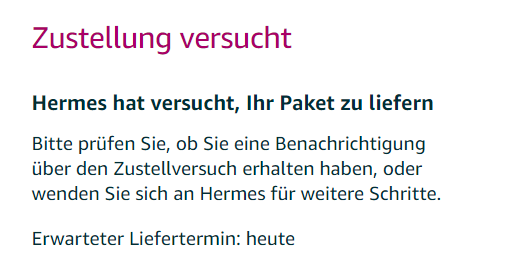 Hermes Verarscht Seine Kunden Eure Meinung Erfahrungen Amazon Post Paket
