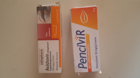- (Gesundheit und Medizin, Creme, Herpes)