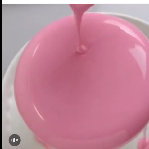 Und in rosa - (backen, Kuchen, cake)