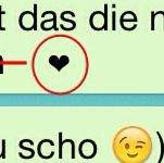 Herzen auf Whatsapp (Herz)