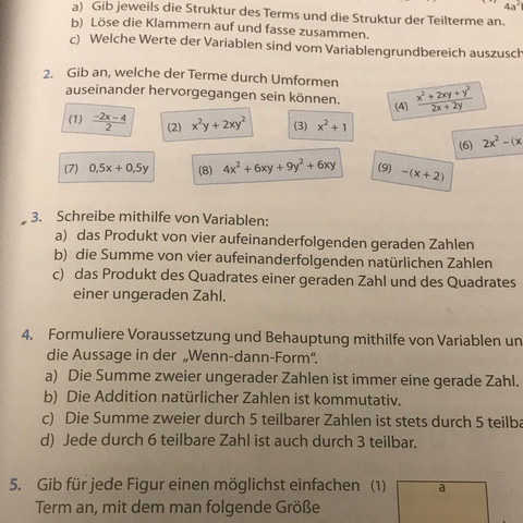 Aufgabe 3 a-c - (Mathe, Klasse8)