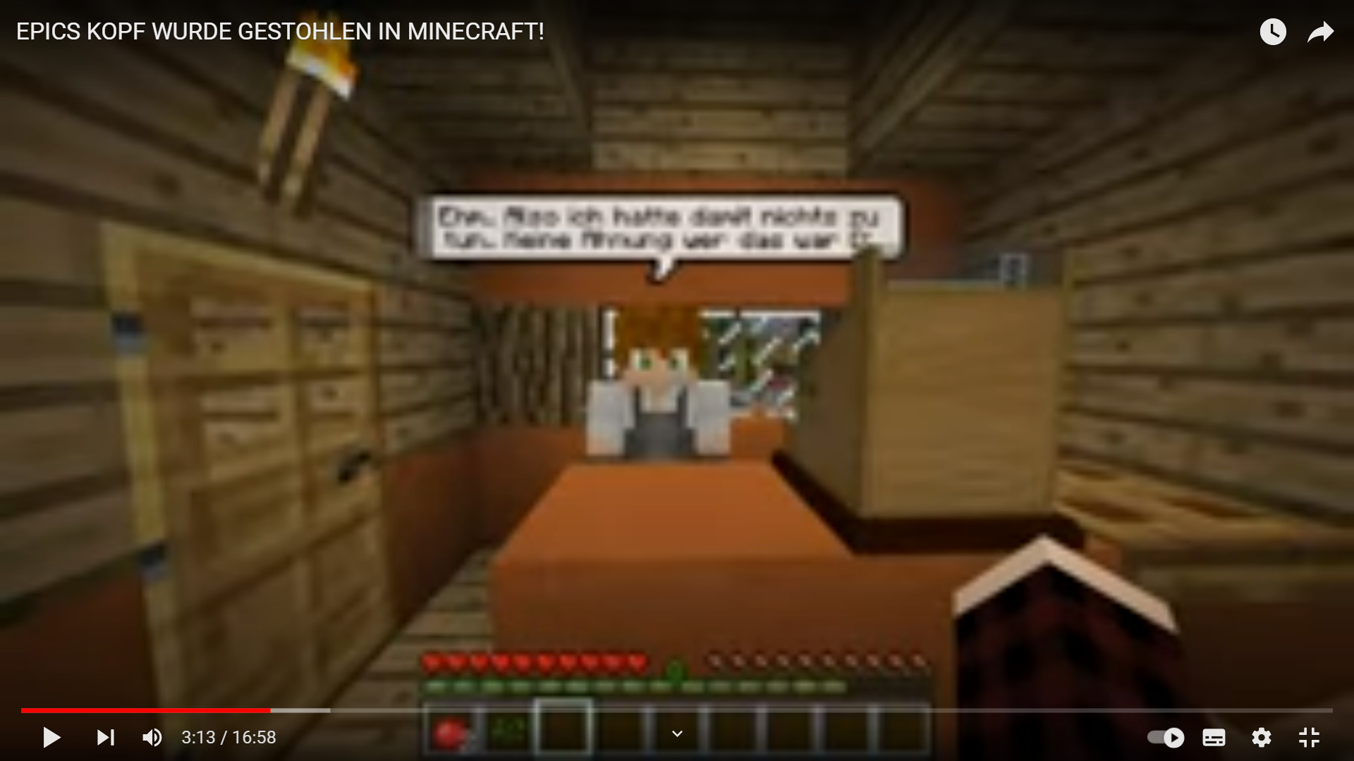 Hey, wie geht es dass man ich sag jetzt mal Minecraft Fake Spieler ...