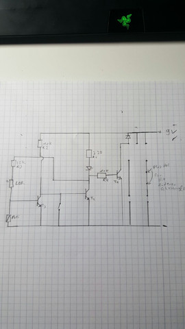 Schaltbild. - (Technik, Elektronik, Schaltung)