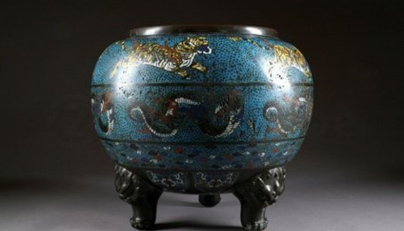 - (Wert, Antik, chinesische Vase)
