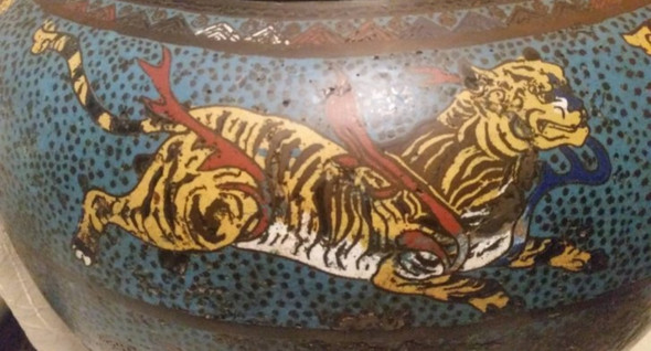 - (Wert, Antik, chinesische Vase)