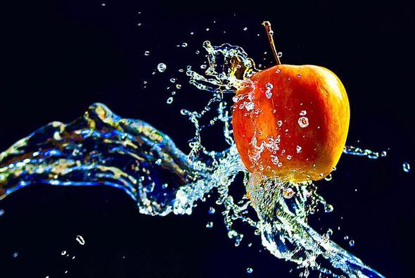 highspeed aufnahmen - (Foto, Fotografie, Obst)