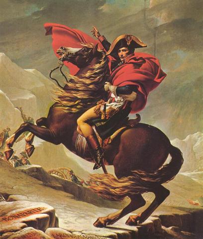 NAPOLEON - Napoleon überquert die Alpen - (Schule, Geschichte, Kunst)