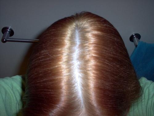 Hilfe Haare Orangelich Haarfarbe Blond Rotstich