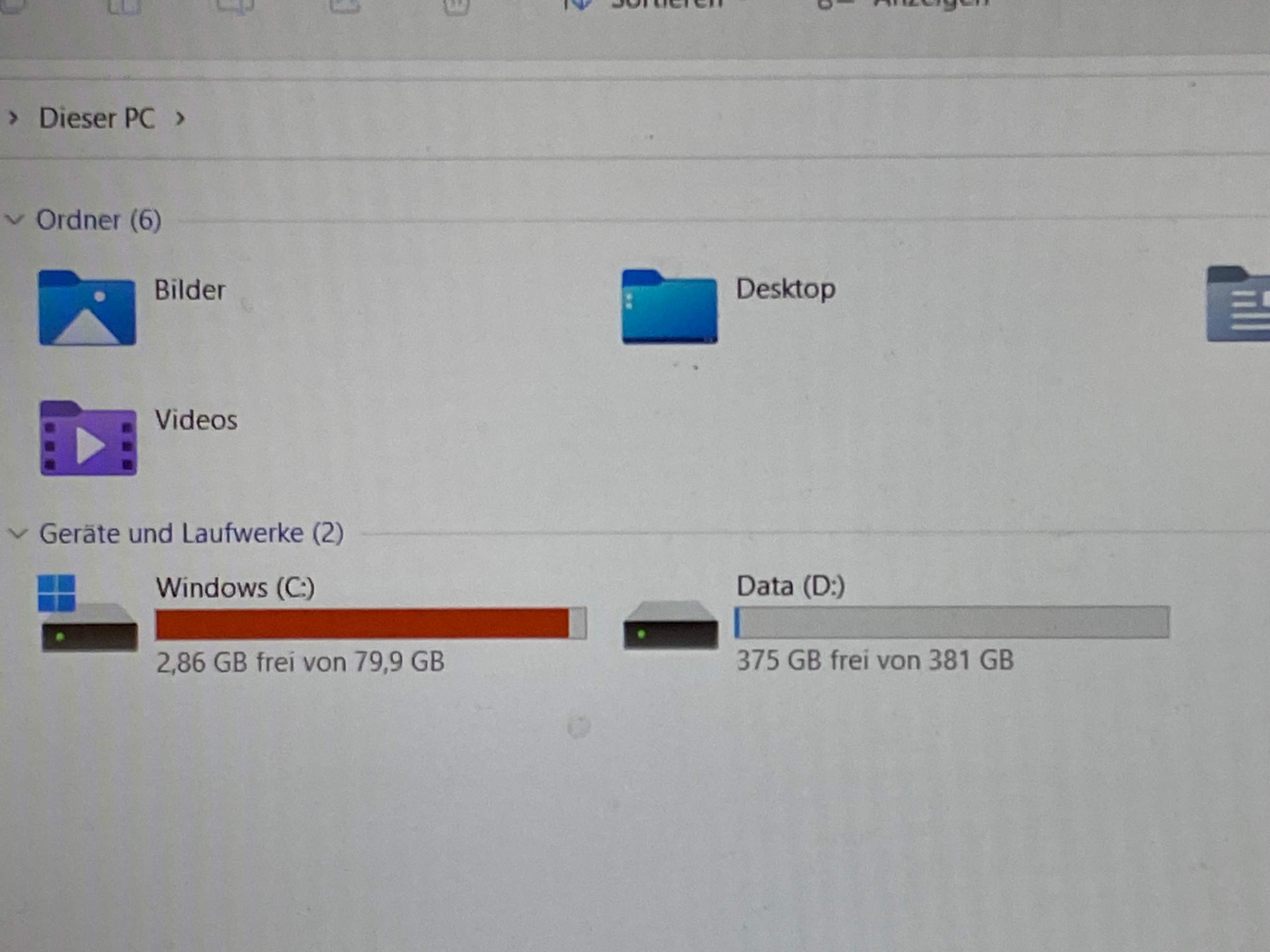 Hilfe Speicherplatz voll? Laptop, Speicher)
