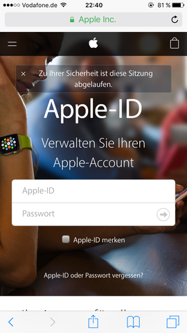 Apple-ID - (Apple, apple id, Zugriff)
