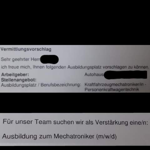 - (Ausbildung und Studium, Ausbildung, Auto und Motorrad)