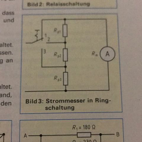 Zeichnung zu Aufgabe 19 - (Elektrotechnik, Gemischte Schaltung, Ringschaltung)