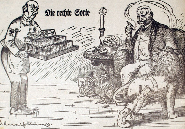 Karikatur - (Geschichte, Adolf Hitler, Karikatur)