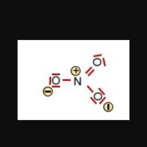 NO3- - (Chemie, Lewisstruktur)