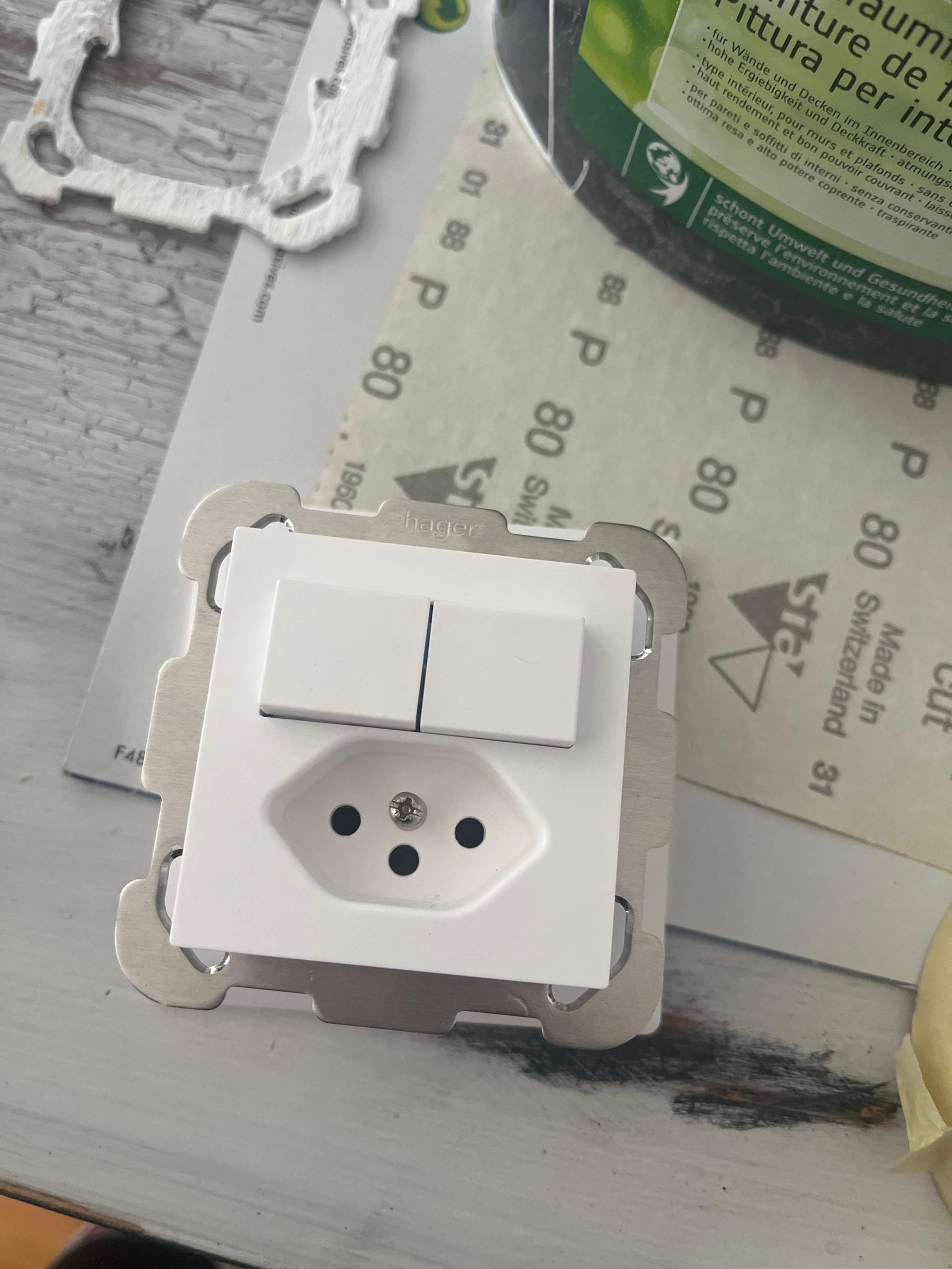 Klartext Holzsockel Für Schalter/Steckdosen BELLE ÉPOQUE – 60 Mm, Unbehandelt, Lackierbar