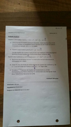 Hilfe Bei Mathe Abi Aufgaben Schule Mathematik Abitur