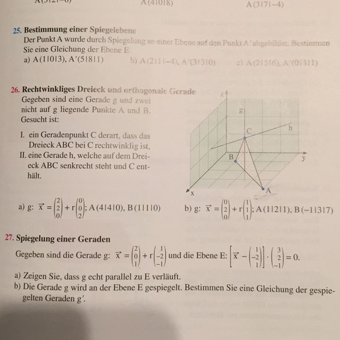 Hilfe Bei Vektoren Mathe Lk Schule Leistungskurs