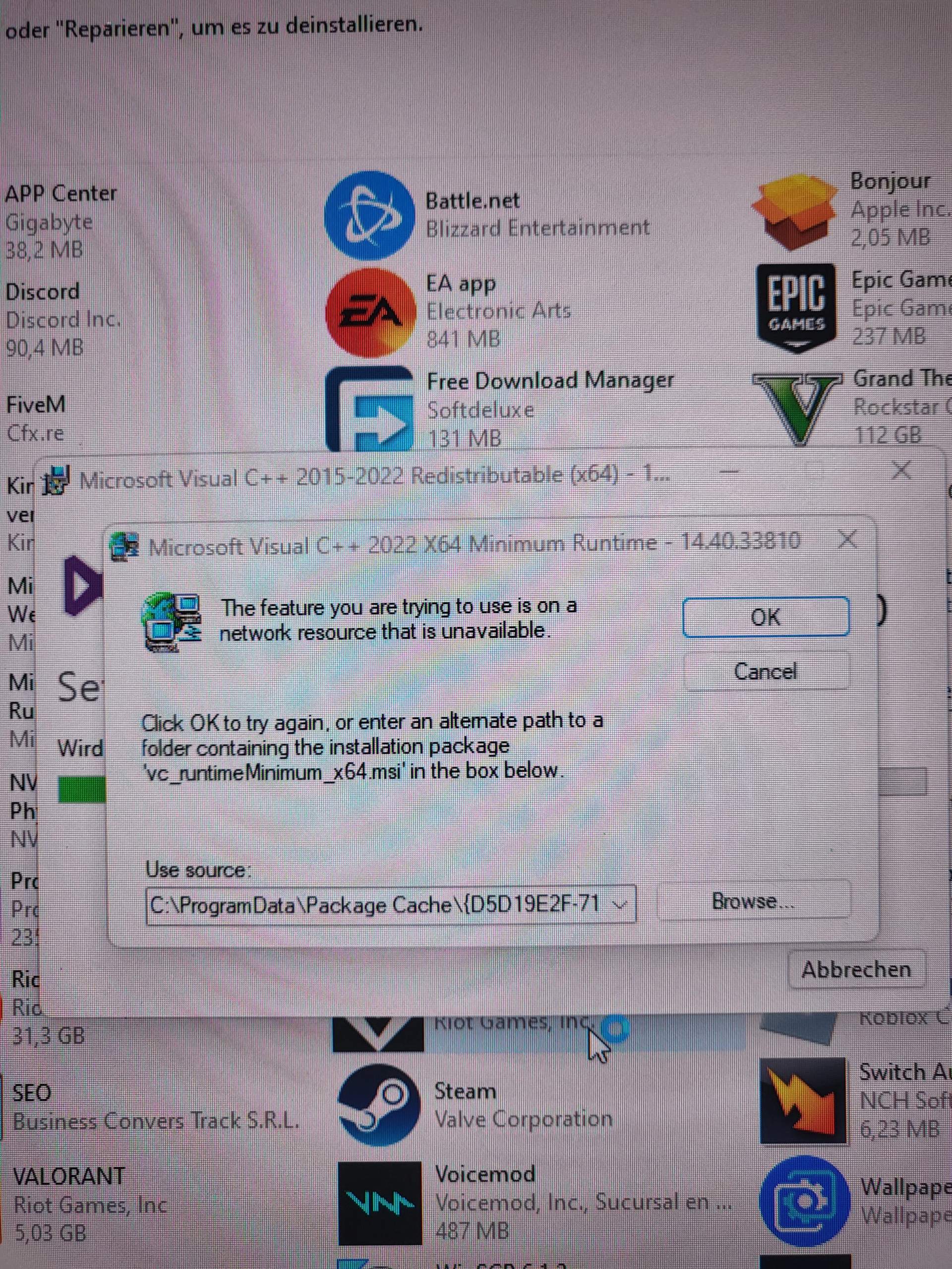 Hilfe bei Visual C++? (Windows 11)