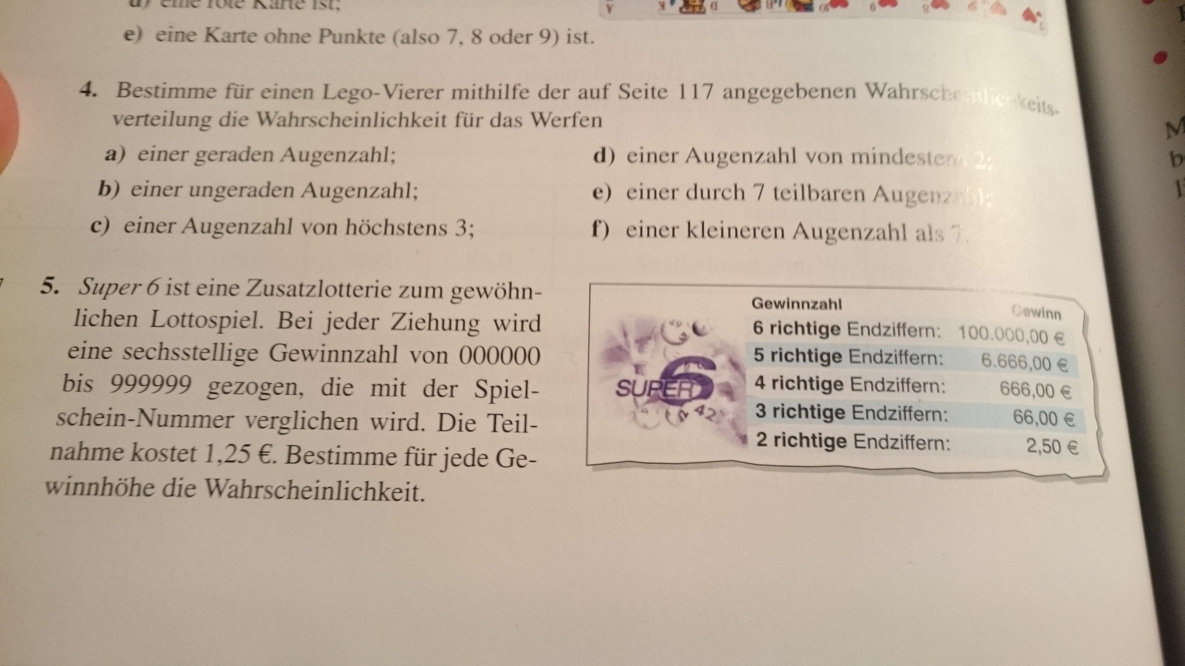Lotto Wahrscheinlichkeitsrechnung Lotto Wahrscheinlichkeitsrechnung