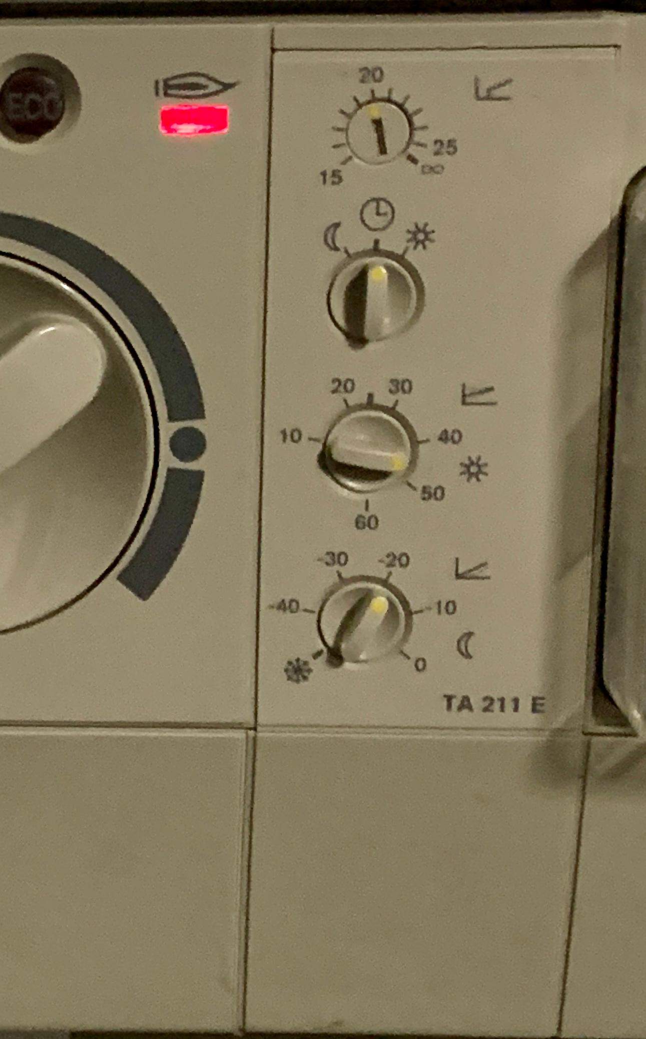 Hilfe Einstellen einer Gastherme Heizung? (Haus, Heizungsanlage)