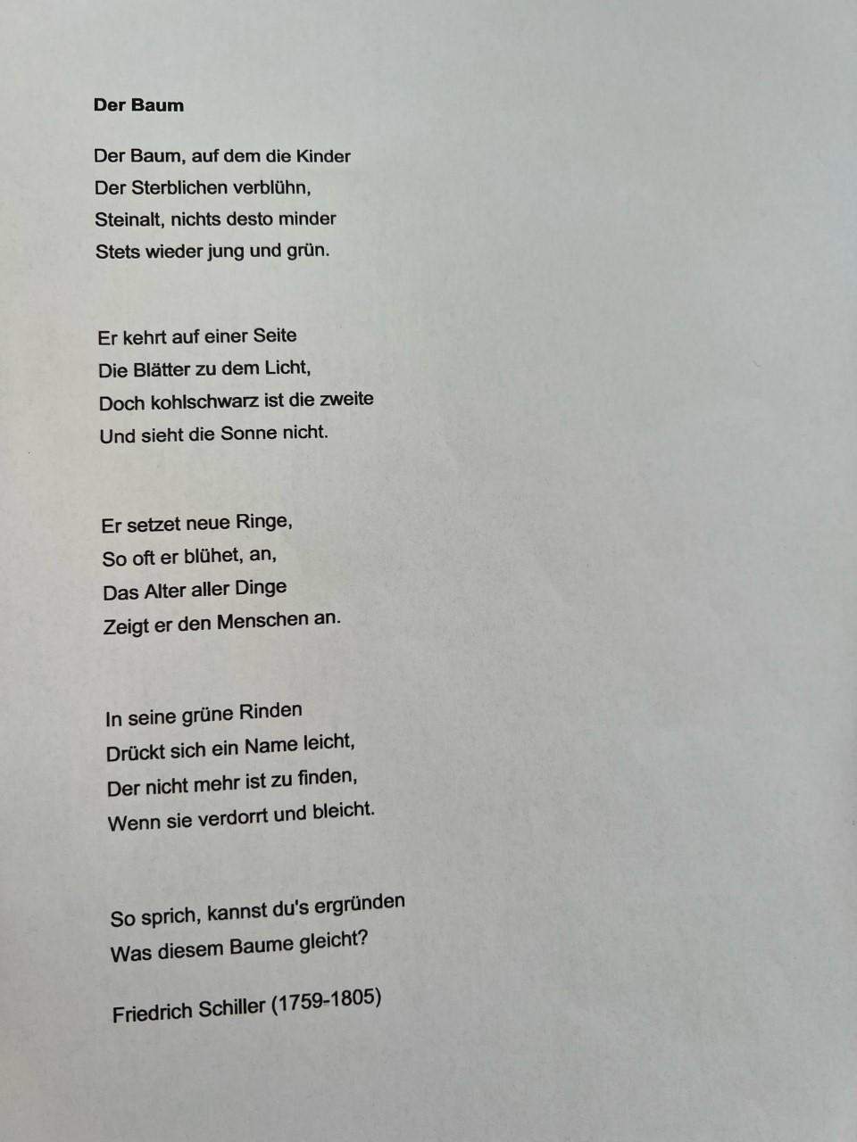 Hilfe Gedichtinterpretation Schule Deutsch Gedicht
