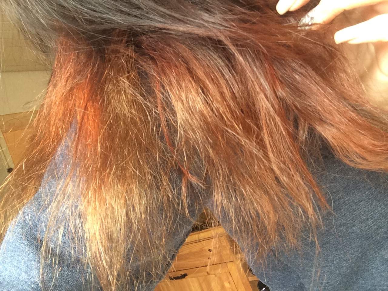 Hilfe! Grünstich in den Haaren geht nicht raus!(