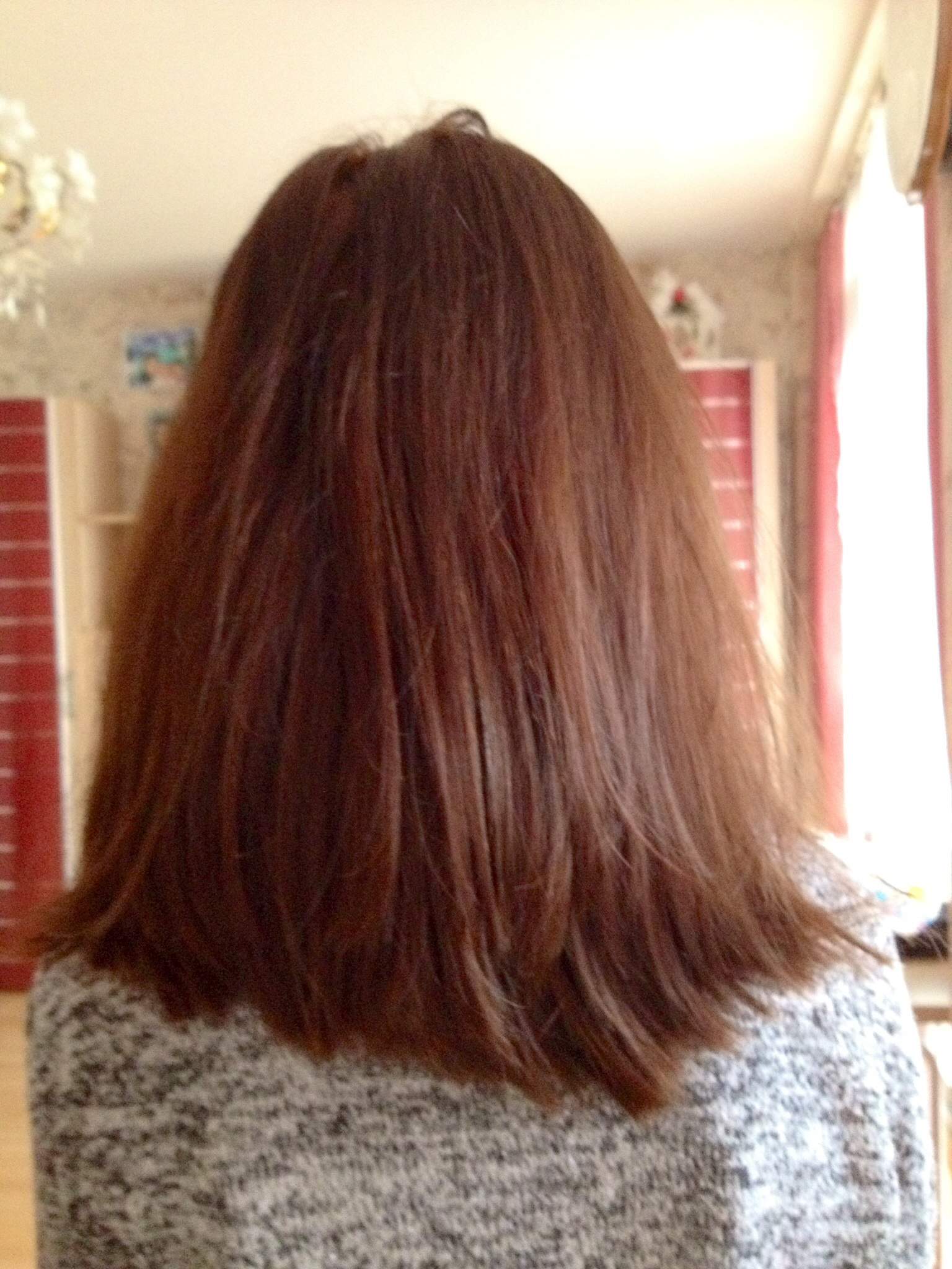 sind die haare schief geschnitten