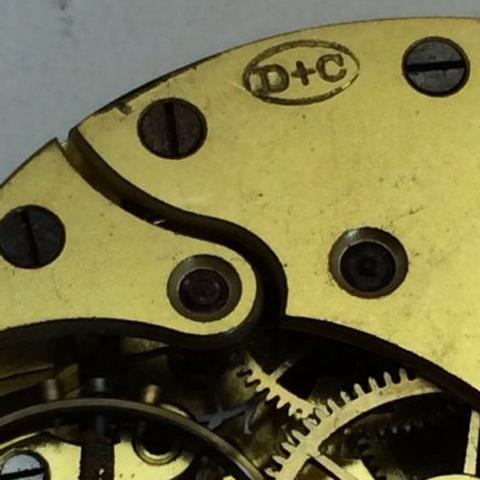 Hier sieht ihr d+c - (Uhr, Uhrwerk, Uhrwerken)