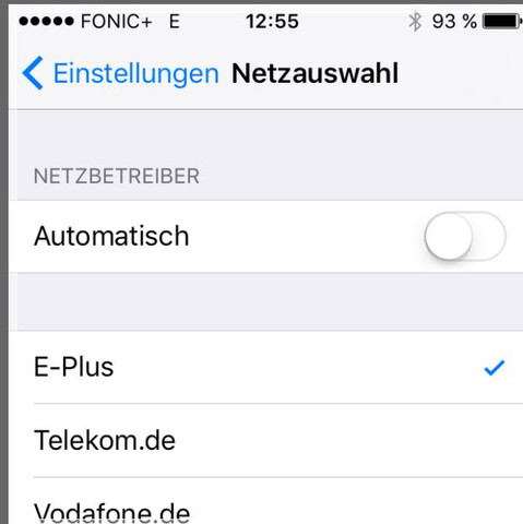 Hilfe Kein O2 Netz Mehr E Plus Lte Kein Netz