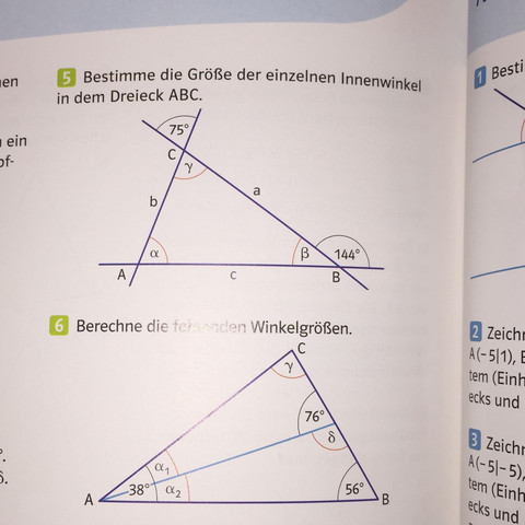 Aufgabe6 - (Mathematik, Hausaufgaben, Dreieck)
