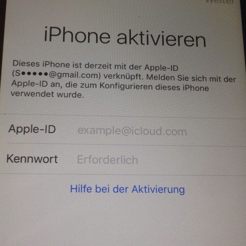 Hier hab ich das Passwort vergessen - (Handy, vergessen)