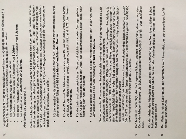 38  toll Bild Wohnung Hinterlassen Bei Auszug - Keine Renovierungspflicht der Mieter beim Auszug ...