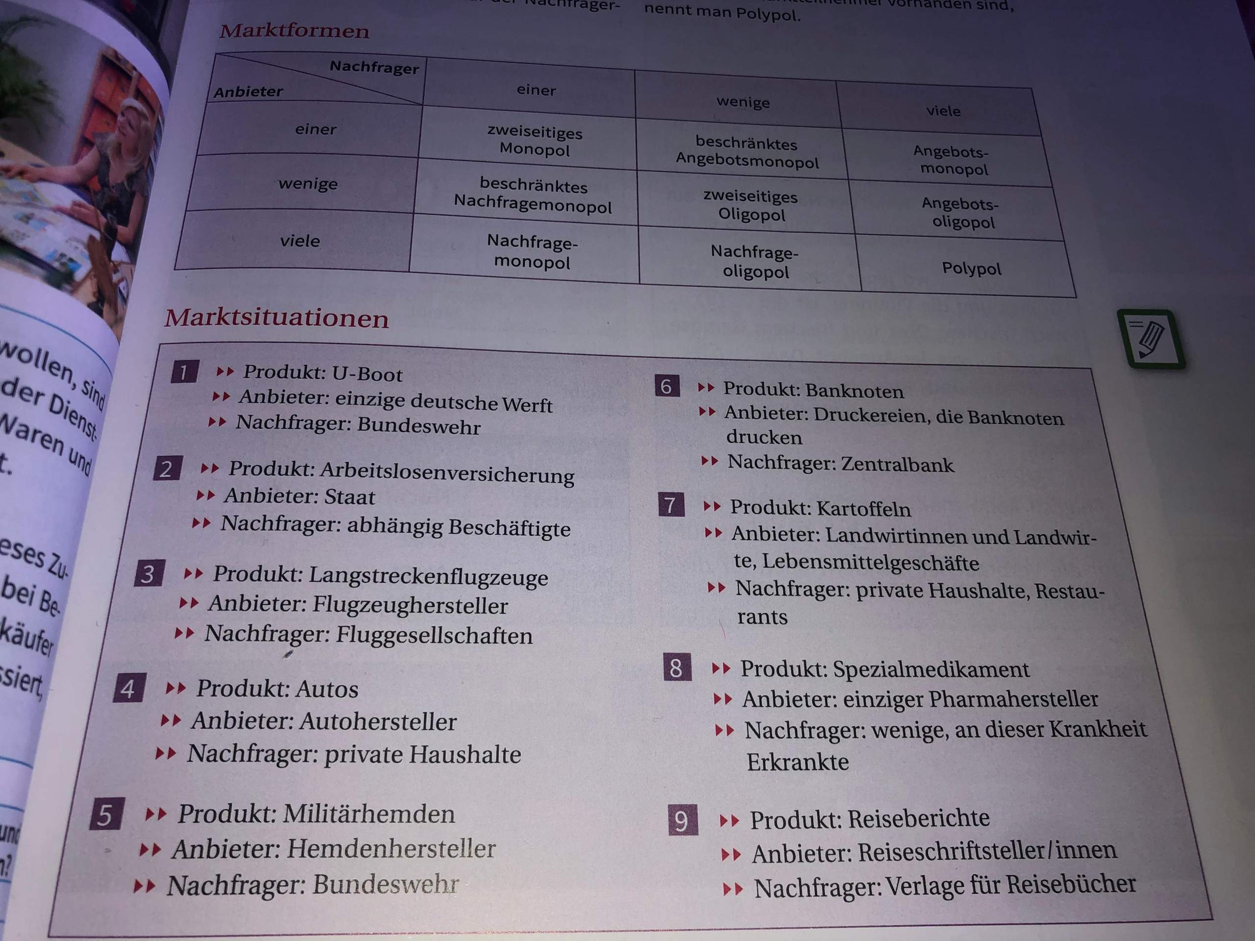 Hilfe Powi Tabelle Marktsituationen Computer Schule Hausaufgaben