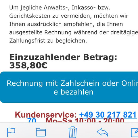 Die erste Email
- (Internet, Anwalt, illegal)
