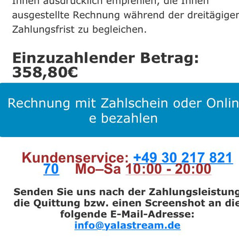 Die erste Email
- (Internet, Anwalt, illegal)