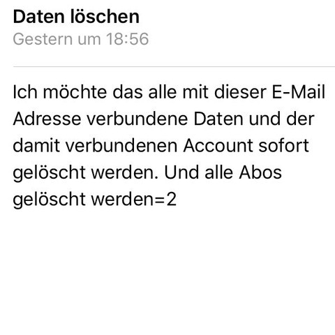 Meine Widerrufsrecht E-Mail - (Internet, Anwalt, illegal)