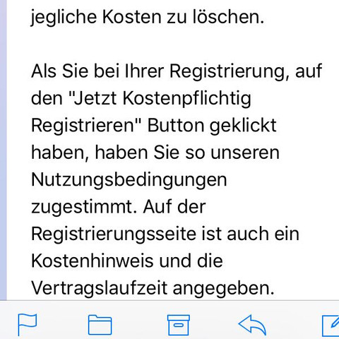 Deren Antwort - (Internet, Anwalt, illegal)