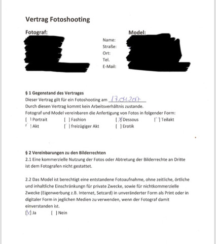 Vertrag Hochzeitsfotos Pdf