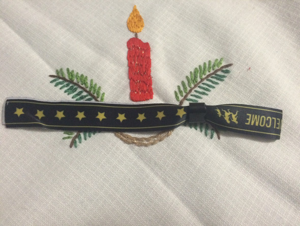 Das ist das band - (Festival, Verschluss, Festivalarmband)
