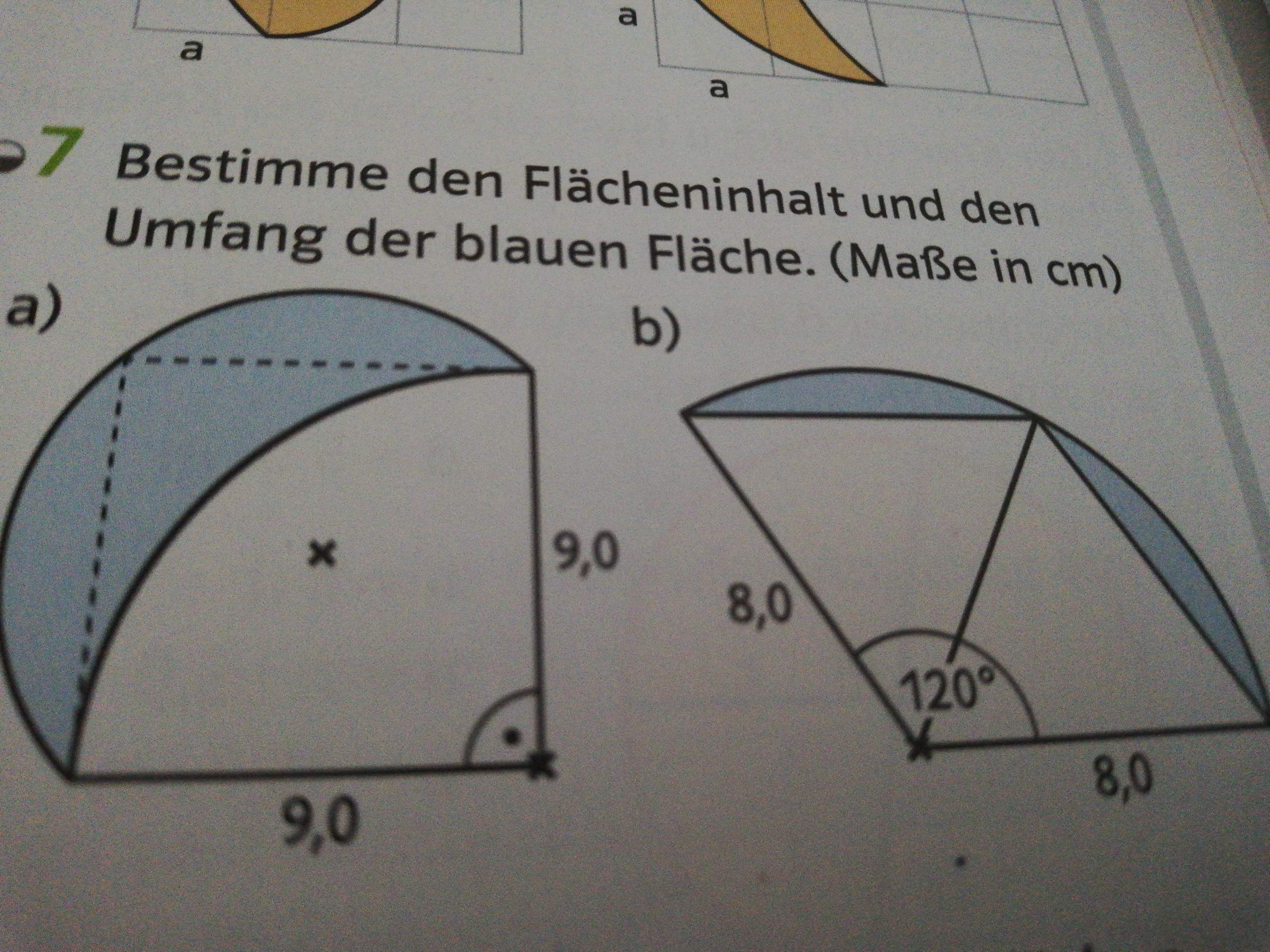 Umfang Und Flächeninhalt Des Kreises Hilfe zu Kreis Fläche und Umfang? (Schule, Kreisausschnitt)