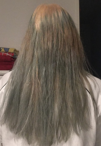 Hilfee Geun Blaue Haare Duechs Blondieren Beauty Blondierung Haartonung