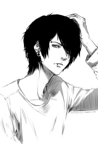 Hochwertige Cosplay Male Perucken Im Emo Style Haare Perucke