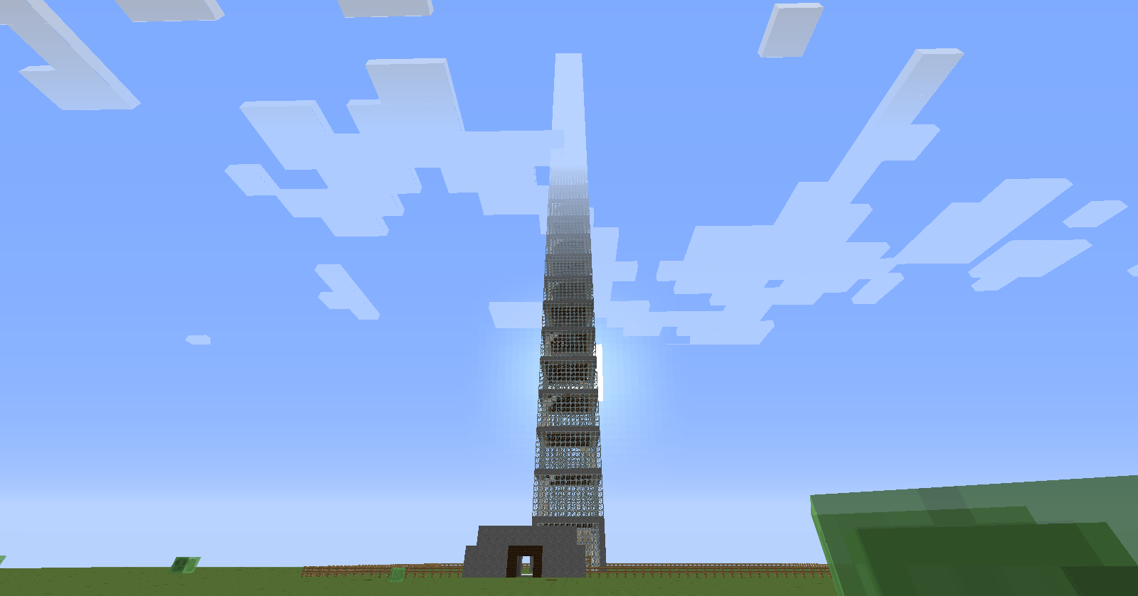 Höchstes Minecraft Gebäude? (Tower, Wolkenkratzer)