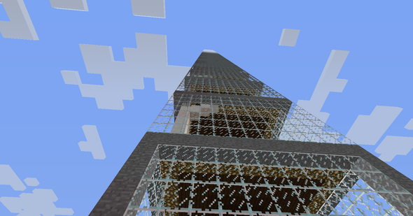 Höchstes Minecraft Gebäude? (Tower, Wolkenkratzer)