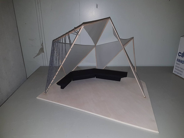 Das Modell - (Verbindung, Holz, Statik)